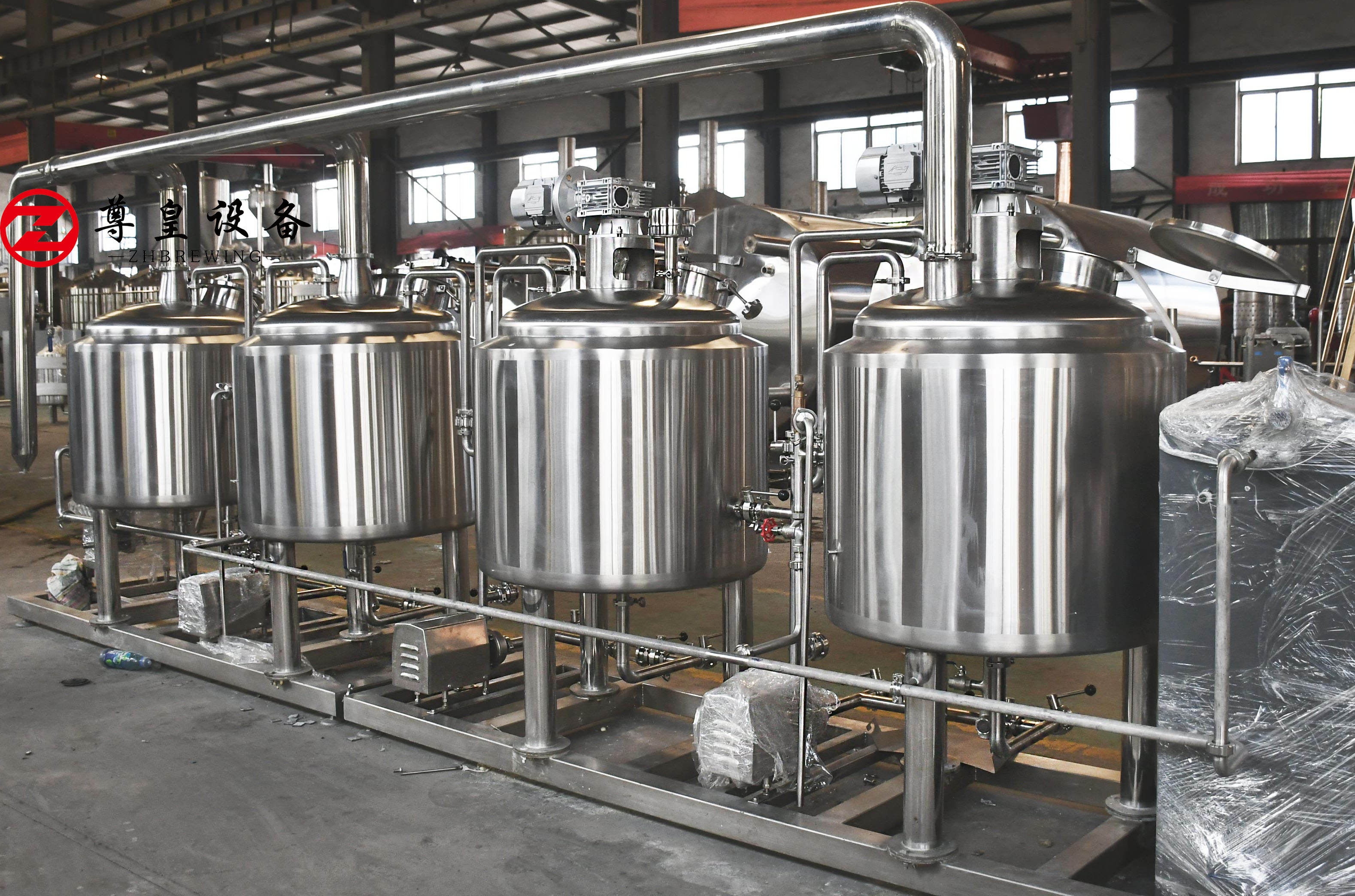 啤酒厂设备如何进行啤酒酵母的扩大培养 - 业内新闻 - 山东豪鲁啤酒设备有限公司